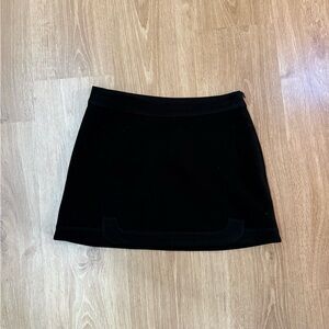 Maje Black Mini Skirt